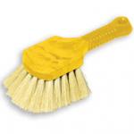 View: 9B30 Short Plastic Handle Utility Brush, Tampico Fill